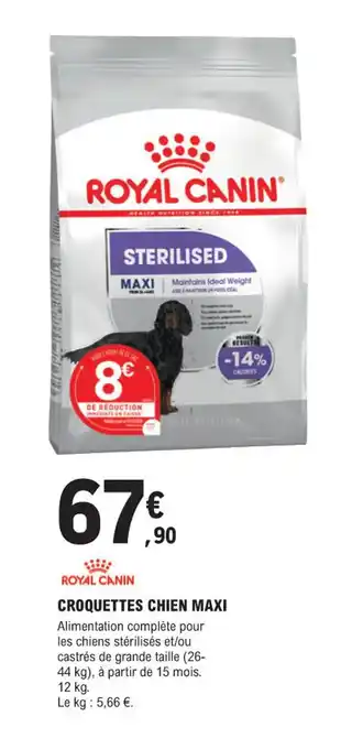 E.Leclerc Jardi CROQUETTES CHIEN MAXI offre