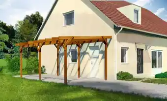 Brico Dépôt Structure bois Modulo 15 m² offre