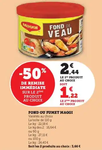 FOND OU FUMET MAGGI