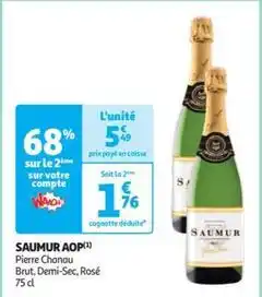 Auchan Pierre chanau - saumur aop offre