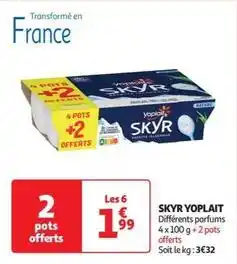 Auchan Yoplait - skyr offre