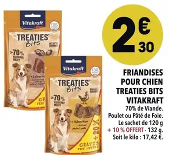 Friandises pour chien treaties bits vitakraft