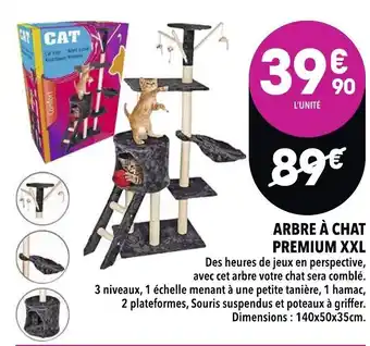 Arbre à chat premium XXL