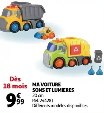 Auchan Ma voiture sons et lumieres offre