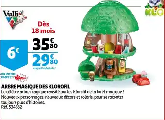 Arbre magique des klorofil