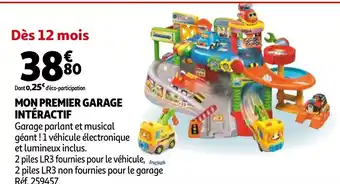 Auchan Mon premier garage intéractif offre