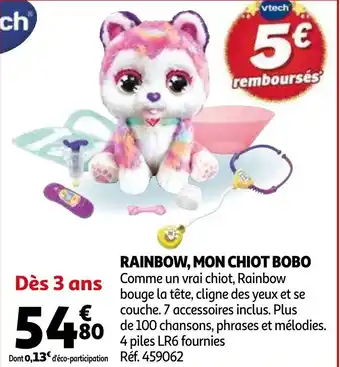 Rainbow, mon chiot bobo