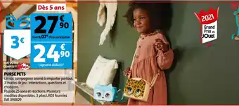 Auchan Purse pets offre