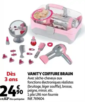 Vanity coiffure braun