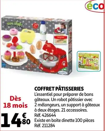 Coffret pâtisseries