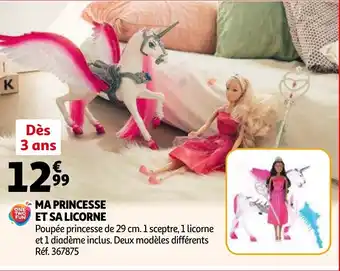 Auchan Ma princesse et sa licorne offre