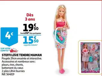 Auchan Steffi love tendre maman offre