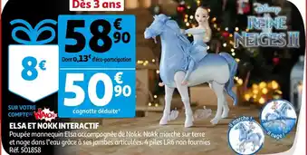 Auchan Elsa et nokk interactif offre