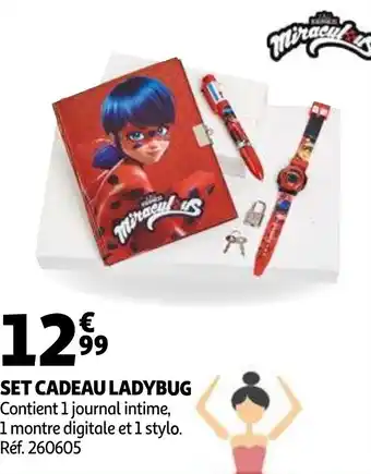 Auchan Set cadeau ladybug offre