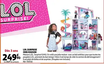 Auchan Lol Surprise OMG Maison offre