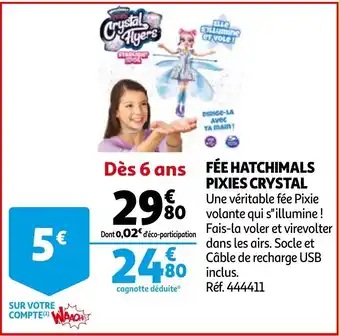 Fée Hatchimals Pixies Crystal