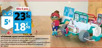 Vétérinaire Squad Safari Expédition