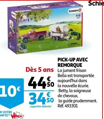 Pick-Up avec Remorque