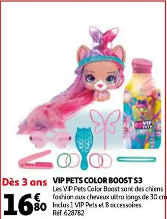 Auchan VIP Pets Color Boost S3 offre