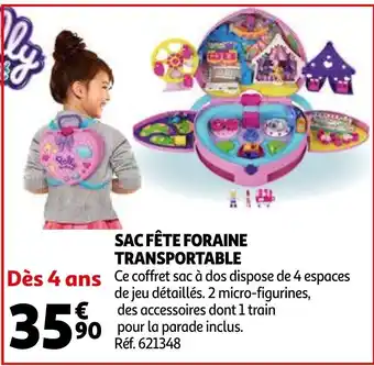 Auchan Sac Fête Foraine Transportable offre