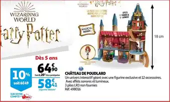 Auchan Château de Poudlard offre
