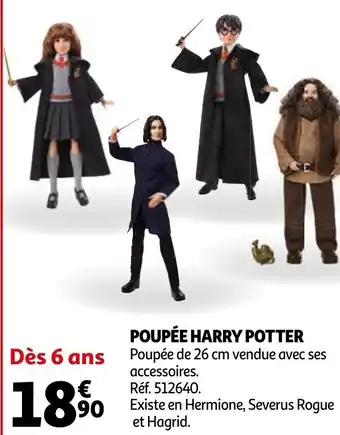 Auchan Poupée Harry Potter offre