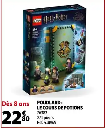 Auchan Poudlard: Le Cours de Potions offre
