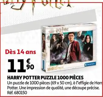 Auchan Harry Potter Puzzle 1000 pièces offre