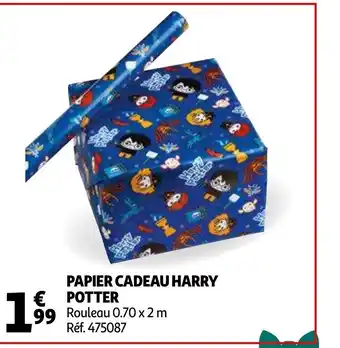 Auchan Papier Cadeau Harry Potter offre