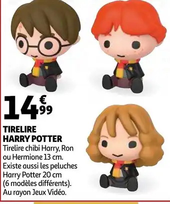 Auchan Tirelire Harry Potter offre