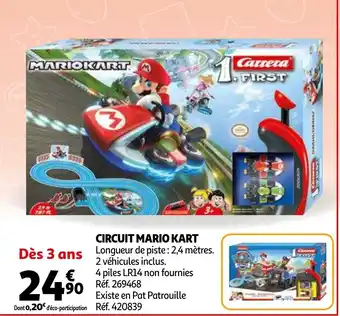Auchan Circuit Mario Kart offre