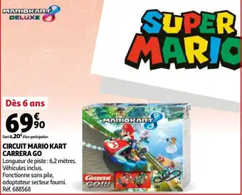 Auchan Circuit Mario Kart Carrera Go offre