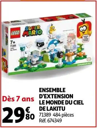 Auchan Ensemble d'Extension Le Monde du Ciel de Lakitu offre