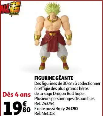Auchan Figurine Géante offre