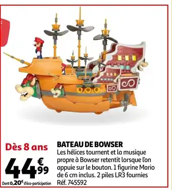 Bateau de Bowser