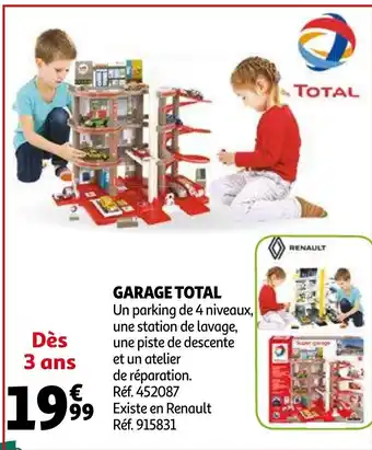 Auchan Garage Total offre