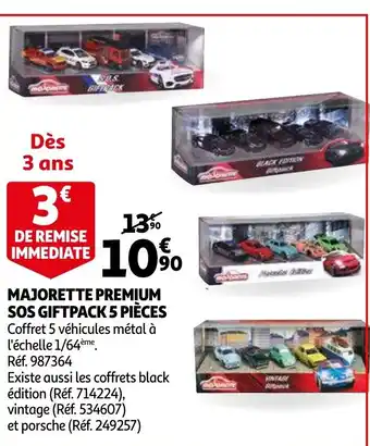 Auchan Majorette Premium offre
