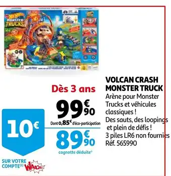 Volcan Crash Monster Truck