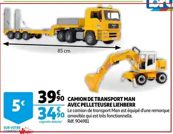 Auchan Camion de Transport Man offre