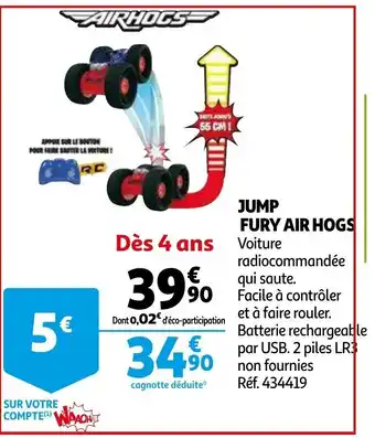 Auchan Jump Fury Air Hogs offre