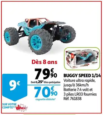 Auchan Buggy Speed 1/14 offre