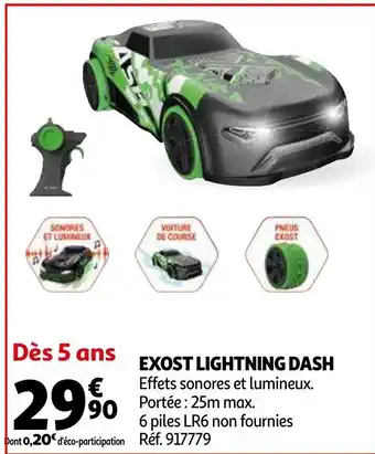 Auchan Exost Lightning Dash offre