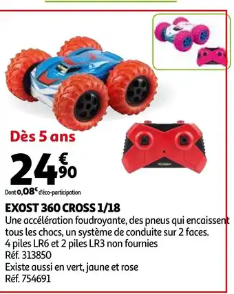 Auchan Exost 360 Cross 1/18 offre