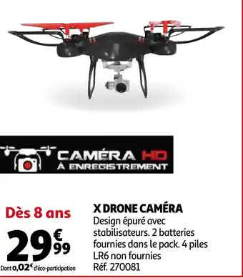 X Drone Caméra