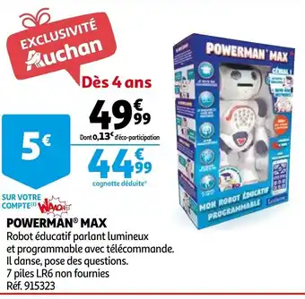 Auchan Powerman Max offre