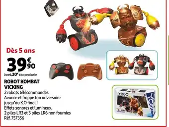 Auchan Robot Kombat Vicking offre