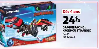 Auchan Dragon Racing : Krokmou Et Harold offre