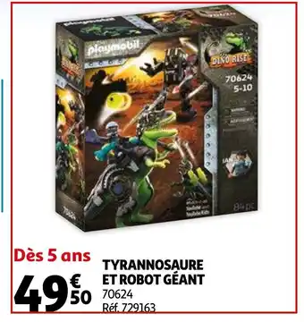 Tyrannosaure Et Robot Géant