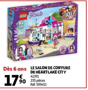 Auchan Le Salon de Coiffure de Heartlake City offre