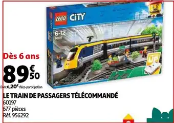 Auchan Le Train de Passagers Télécommandé offre